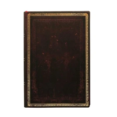 Image of Paperblanks Softcover Flexis Black Moroccan Lined Mini (95 x 140 mm) (Old Leather Collection)