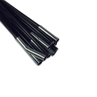 Image of TentSpares Kampa Hayling 4 Tent, Black Fibreglass Main Poles, Durable Tent Poles Replacement for Camping