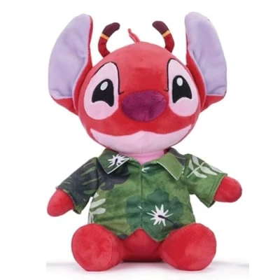 Image of 12 Inch Lilo and Stitch Hawaiian SHIRT Soft Plush Toy Angel Leroy (HAWAIIAN LEROY)