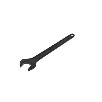 Image of GEDORE 894 19 Single Open Ended Spanner mm with Hanging Hole High Quality Vanadium Steel Anti Glare Look Manganese Phosphated According to DIN