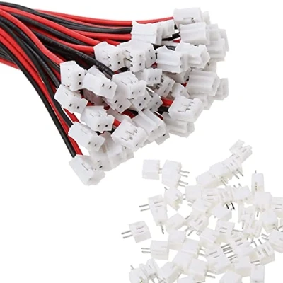 Image of 10 Sets Mini Micro Jst 2.0 Ph 2 Pin Connector Plug Male With 150mm Cable &amp; Female