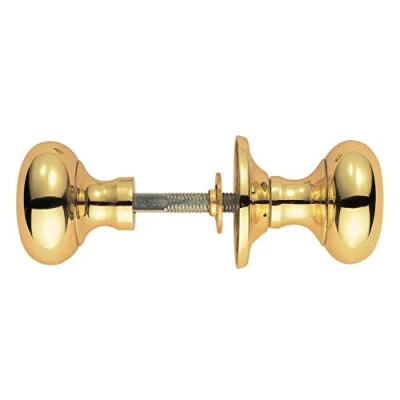 Image of Carlisle Brass M35RSCP Victorian MORTICE Rim KNOB Mushroom CRO (Polished Chrome), White
