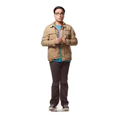 Image of SC619 Star Cutouts Doctor Leonard Hofstadter The Big Bang Theory Lifesize Cardboard Cutout