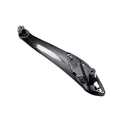 Image of TZYSZDB Carbon Fiber F30 F34 Front Interior Door Handles for BMW Accessories F31 F32 F33 F36 F80,Car Inner Trim Pull Handle Cover 3 4 Series(F30 Right)