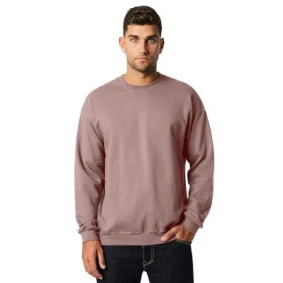Image of Gildan Mens Softstyle Crewneck Sweatshirt, Paragon, XL