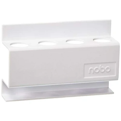 Image of De Visu Albaplan AL 100 Magnetic Drywipe Dry Erase Marker Holder Holds 4 Pens