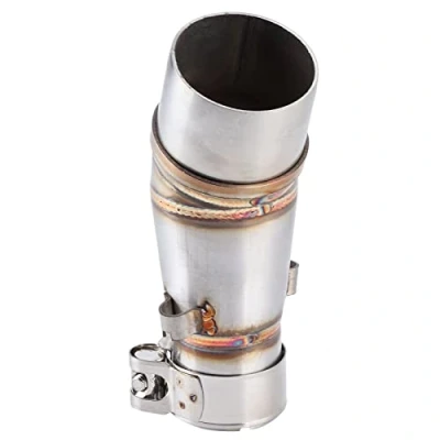 Image of Exhaust Middle Pipe Motorcycle Link Central Attack Tube Adapte Connector Silencer Compatible with Z250 250 13 16