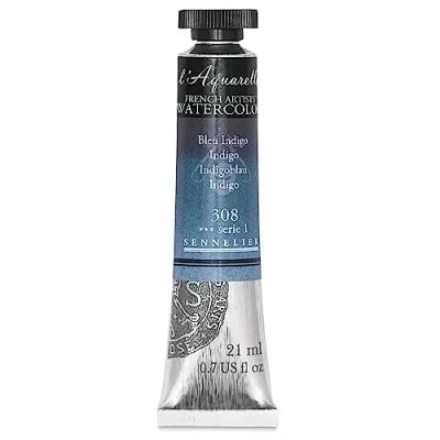 Image of Sennelier Watercolour 21ml Tube S1 Indigo (308)