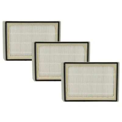 Image of vhbw 3x Vacuum Cleaner Filter Replacement for Kärcher 2.860 229.0, 6.414 823.0, 263506 HEPA Filter, Allergy
