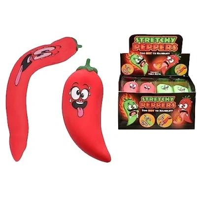 Image of KandyToys Squishy Stretchy Chili Pepper