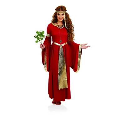 Image of Fun Shack Medieval Queen Costume Women, Renaissance Dress, Dress Women X Large