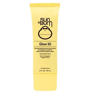 Image of Sun Bum Original Glow SPF 30 Cream Lotion, Luminous Daily Sunscreen, Broad Spectrum UVA/UVB Protection, 59ml