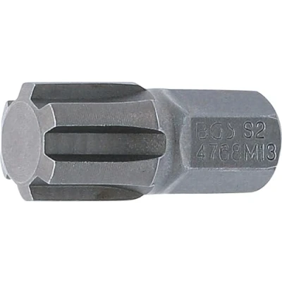 Image of BGS 4768 Bit Length 30 mm 10 (3/8&quot;) Drive Spline (for RIBE) M13