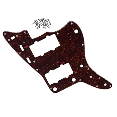 Image of Dopro American Vintage Jazzmaster Guitar Pickguard Scratch Plate JM with Screws for FD RedTortoise