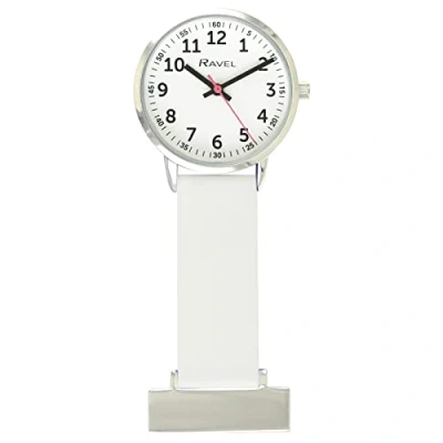 Image of Ravel Vibrant Silicone Nurses Watch Analogue Quartz R1107.4 Bright White