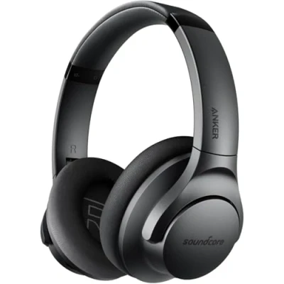 Image of Soundcore Life Q20 Bluetooth and Wireless Over Ear Headphones for Travel, Work (Renewed)