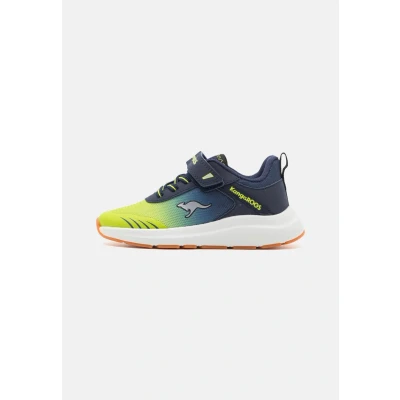 Image of KangaROOS Unisex Kb rida Ev Sneaker, Dk Navy Lime, 5 UK