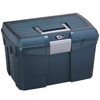 Image of Protack Grooming Box Midnight Blue/silver Blue/Silver, Regular