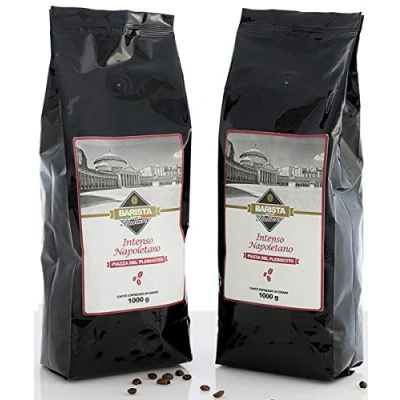 Image of Barista Italiano 2 x 1KG Coffee Beans (INTENSO NAPOLETANO)