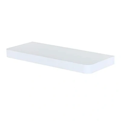 Image of Core Products Arran 50cm Wide Floating Shelf Kit Matt White