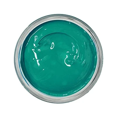 Image of Famaco 50ml Green Menthe Leather Deluxe Cream Polish for Boot and Shoe with Application Sponge Long Lasting Shine Protector Kit Boots Shoes