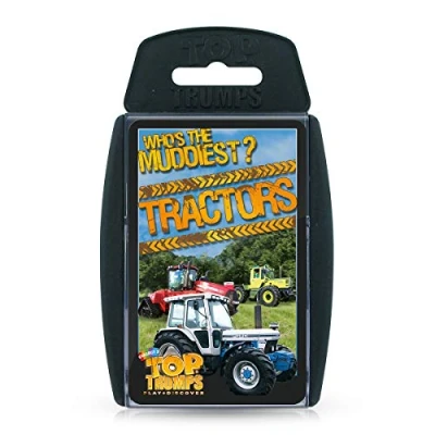 Image of Top Trumps Specials 30 Tractors Card Game, Discover interesting facts in this educational packed game including when the Ford MOM/H was made, 2 plus players makes a great gift for ages 6