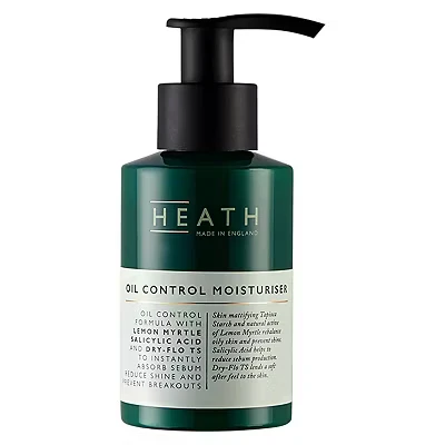 Image of Heath Oil Control Moisturiser for Men A Face Formulated with Lemon Myrtle Extract and Salicylic Acid Minimise Shine Reduce Production Vegan Friendly 100 ml