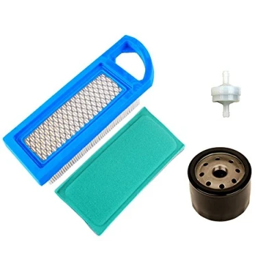 Image of OxoxO 698083 Air Filter with 795890 Oil 394358 Fuel compatible Briggs &amp; Stratton Intek 15.5 and 17 17.5HP Tractor Engines