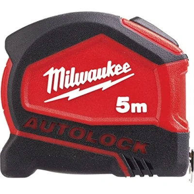 Image of Milwaukee Autolock Tape Measure 5m/16ft (Width 25mm) (932464665)