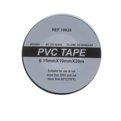 Image of Regin PVC Insulation Tape 20m Black REGQ641