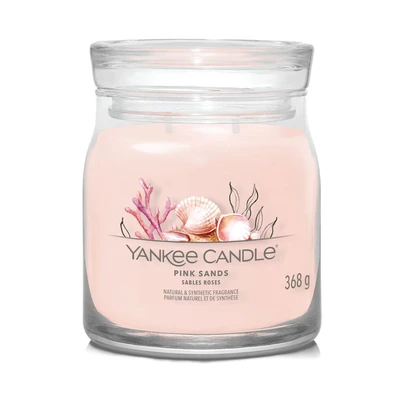 Image of Yankee Candle Signature Medium Jar Pink Sands