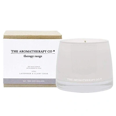 Image of Aromatherapy Soy Wax Candle Therapy Range Relax Lavender and Clary Sage
