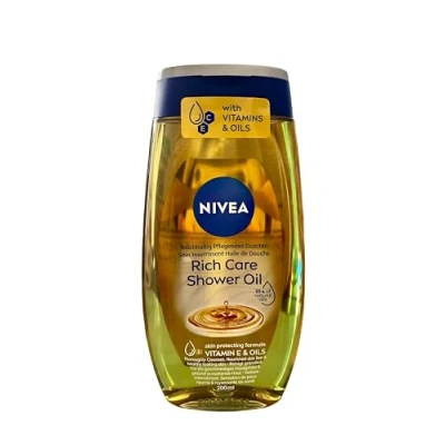 Image of NIVEA Natural Shower Oil with Oils 200ml
