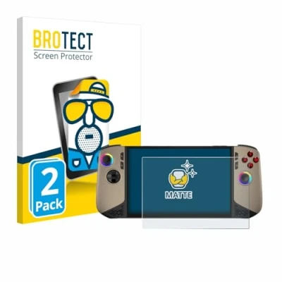 Image of brotect Screen Protector Anti Glare compatible with MSI Claw 8 AI+ (2 Pack) Matte, Fingerprint Protection Film