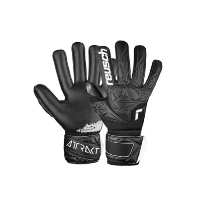 Image of Reusch Attrakt Gold NC Goalkeeper Gloves for Adults with Negative Cut