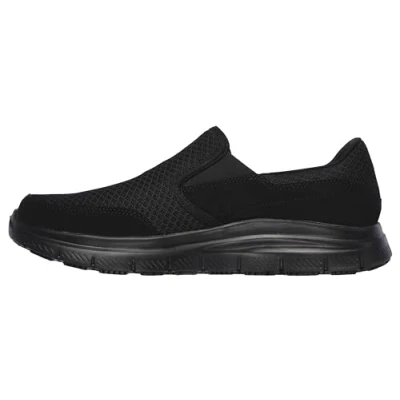Image of Skechers for Work 77048 Flex Advantage Slip Resistant Mcallen On Black