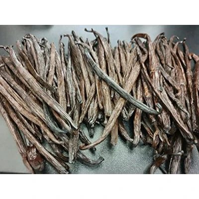Image of 1 KG Bourbon Vanilla Pods Madagascar Beans SPLIT On the BOTTOM Grade A