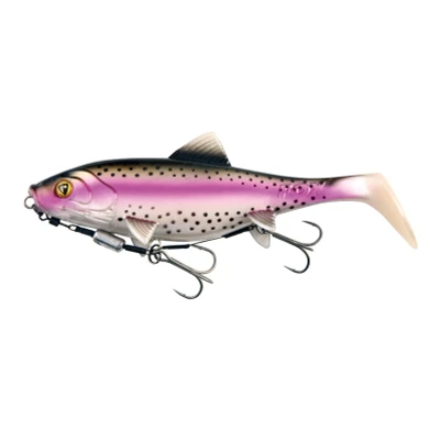 Image of Fox Rage Replicant Shallow UV Original Rainbow Trout 18cm Shad