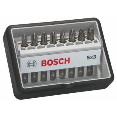Image of Bosch 2607002558 49 mm Extra Hard Robust Line Screwdriver (8 Piece)