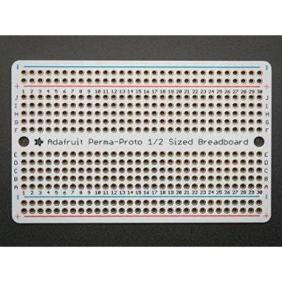 Image of Adafruit Perma Proto Half sized Breadboard PCB Single
