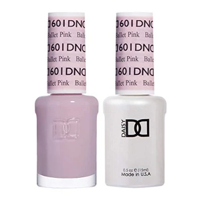 Image of DND Duo Gel &amp; Nail Polish Set Ballet Pink 601 2x15ml