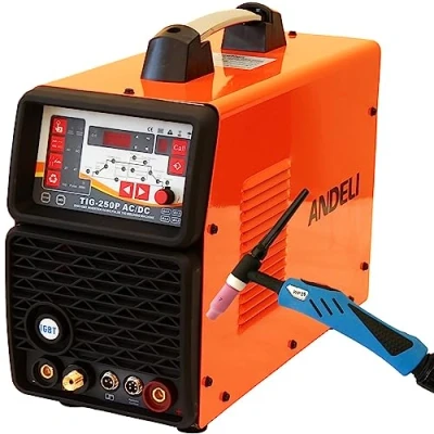Image of ANDELI 250AMP DIGI AC DC Pulse TIG/TIG/MMA Inverter Welder Aluminium Welding Machine
