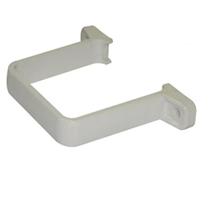 Image of FLOPLAST 65mm Square Flush Down Pipe Clip White