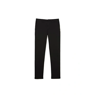 Image of Lacoste Men&#039;s HH2661 Slim fit Chino Pants, Black, 40W x 32L