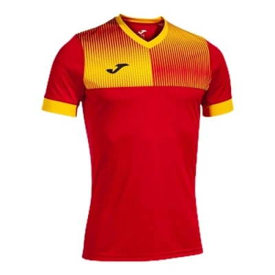 Image of Joma Men&#039;s Eco Supernova T Shirt, Red Yellow, L