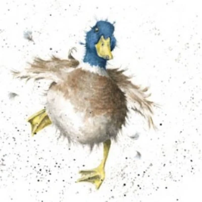 Image of Wrendale Designs &#039;A Waddle And A Quack&#039; Card