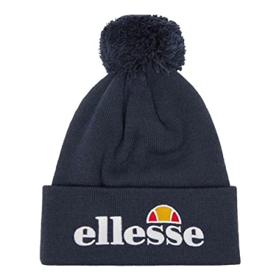 Image of Ellesse Velly Pom Junior Beanie Girls Hat, girls, Beret, S2GA1793_Onesz, navy, Onesz