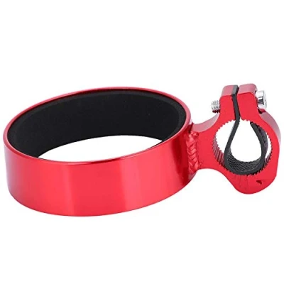 Image of Bike Water Bottle Cage, Bicycle Holder Tea Coffee Cup Cage for Mountain Road Bike(Red)