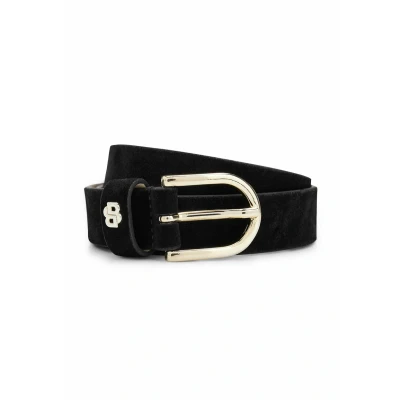 Image of BOSS Women&#039;s Scarlet BB G_Sz25 Belt, Black1, 85