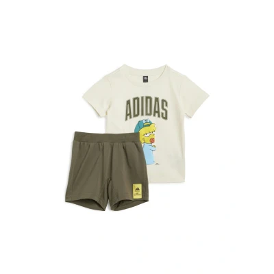 Image of adidas Performance I THE Simpsons T Setinfant Tracksuit for kids, Size: 2 3y, Cream white